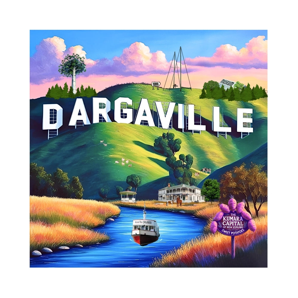 Iconic Dargaville Hollywood T shirt Design