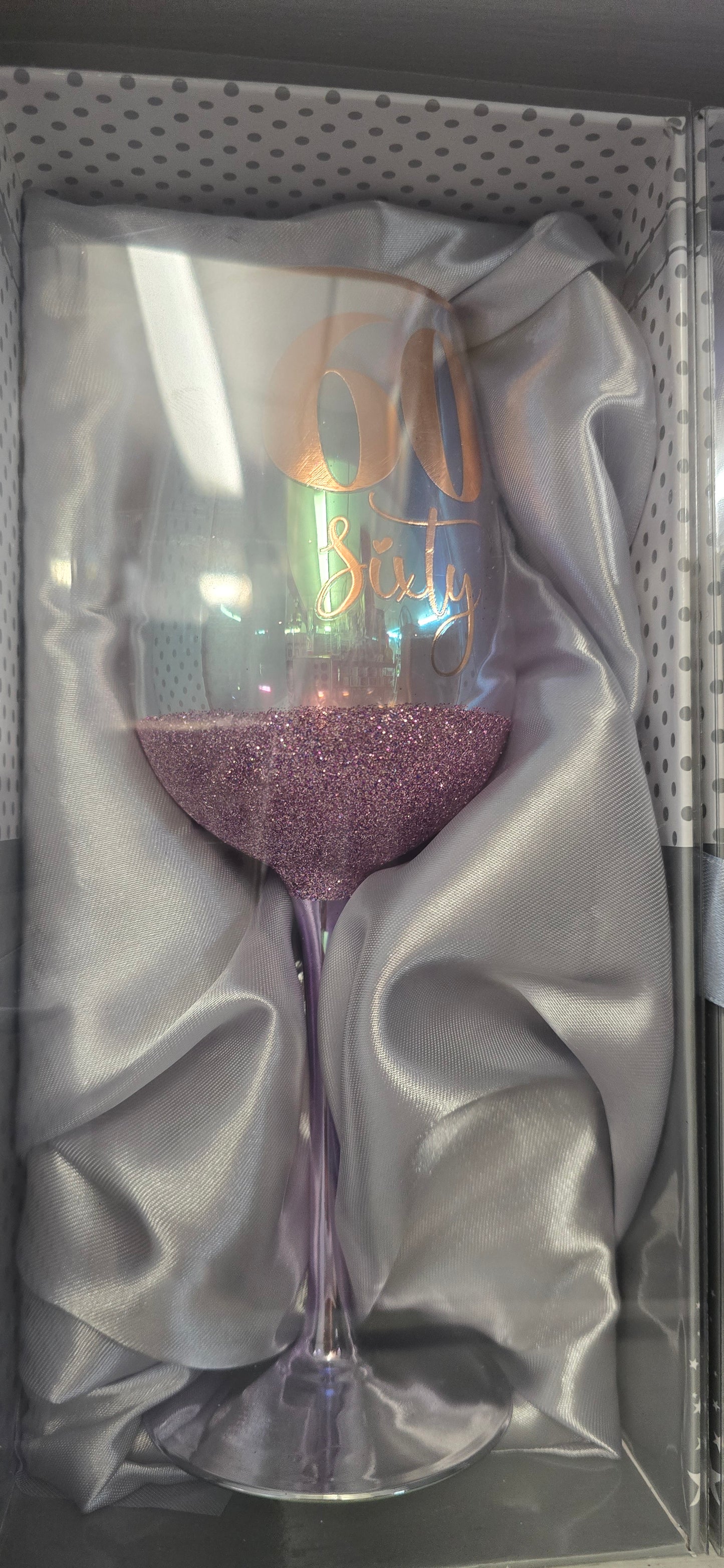 Wine glass birthday