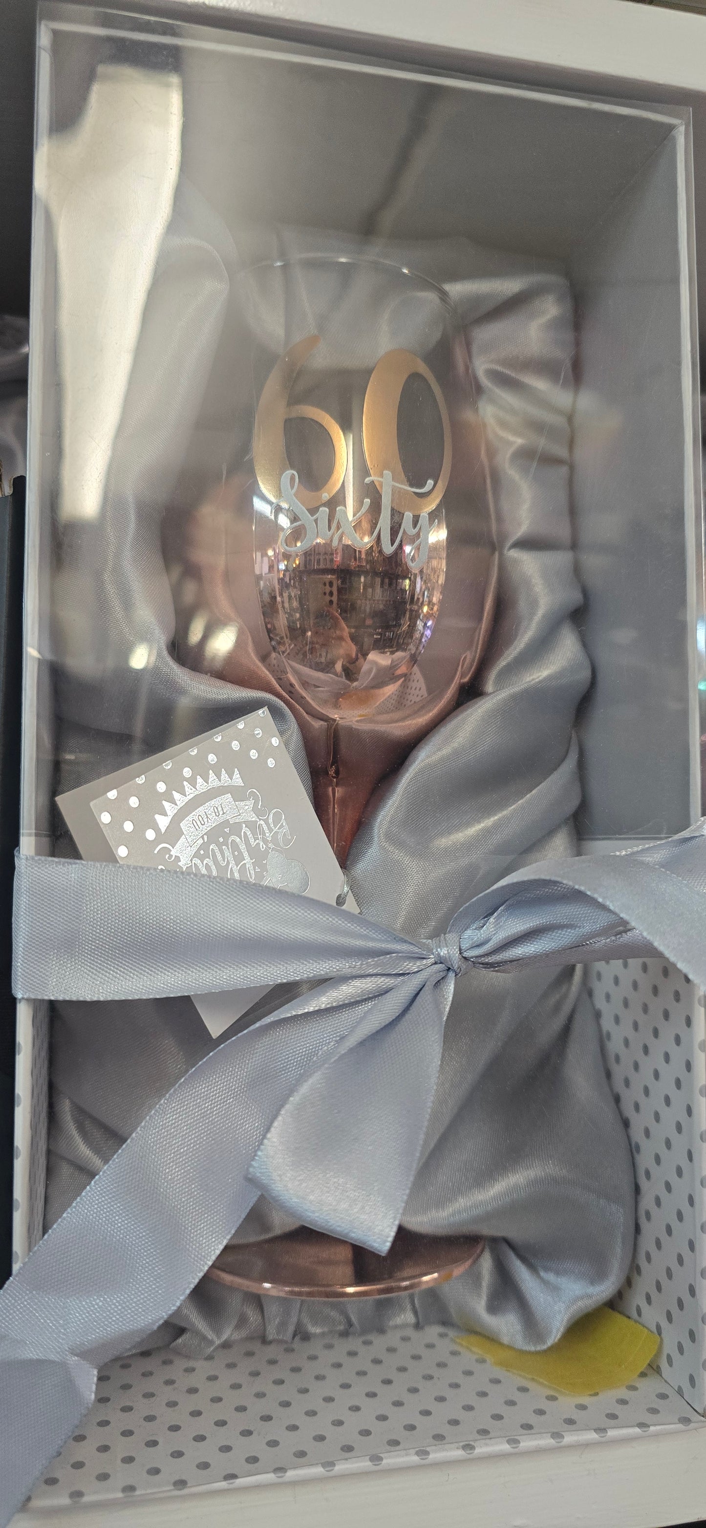 Wine glass birthday