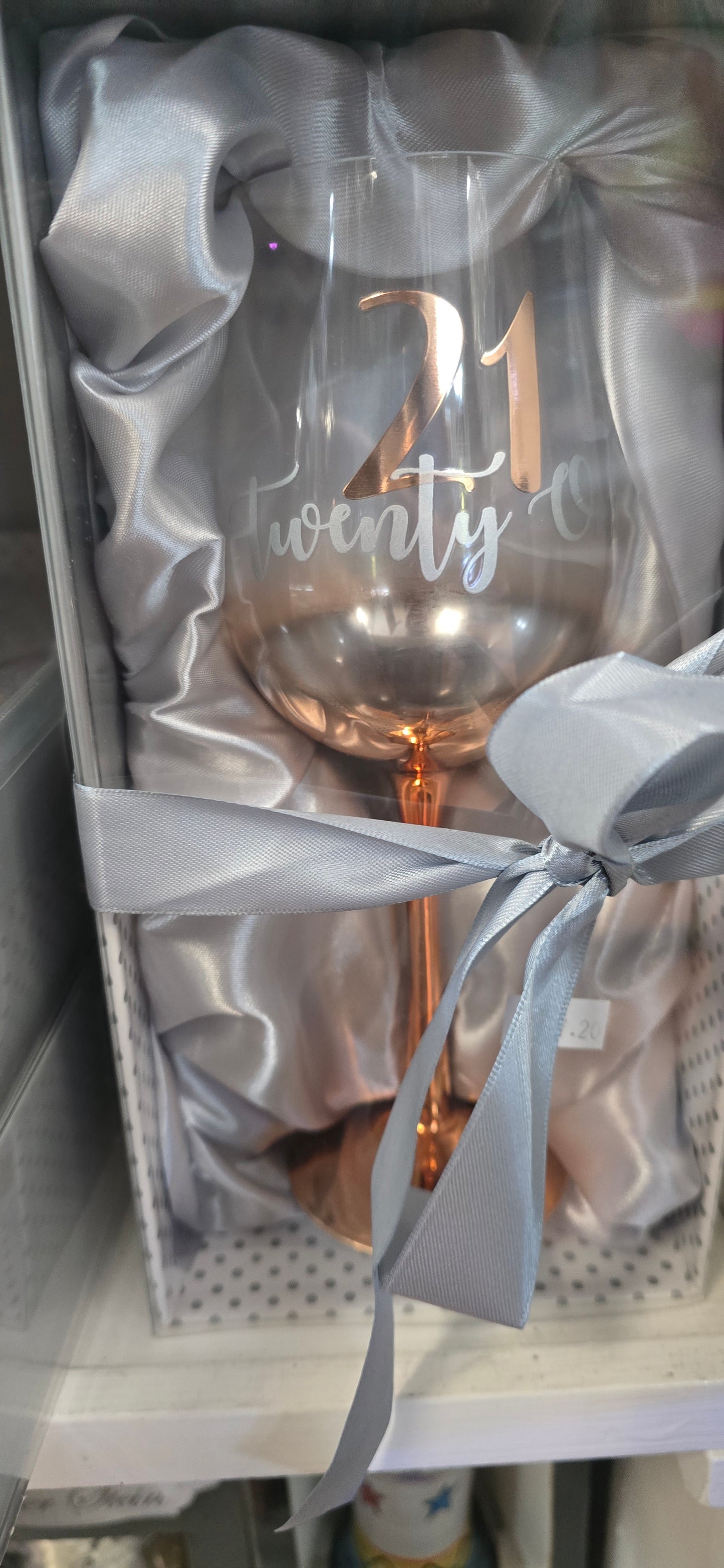 Wine glass birthday
