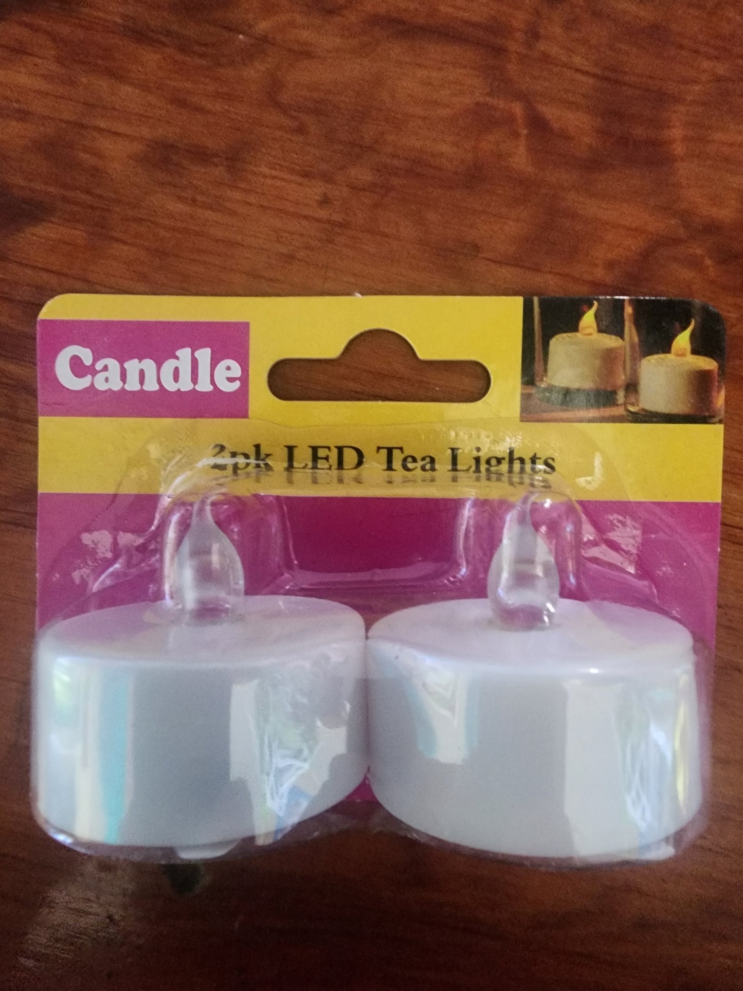 LED Candles Including Battery 2 pack.