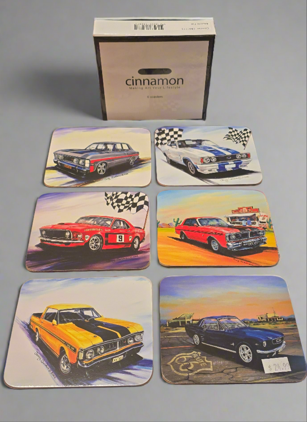 Coasters set of 6