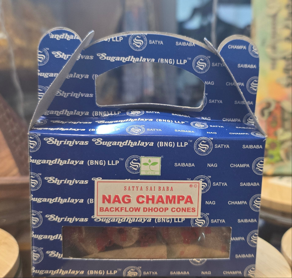 Backflow incense cones by SATYA