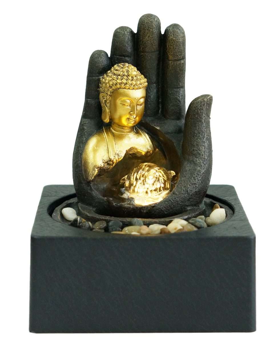 Water Feature Buddha with Meditating Hand.