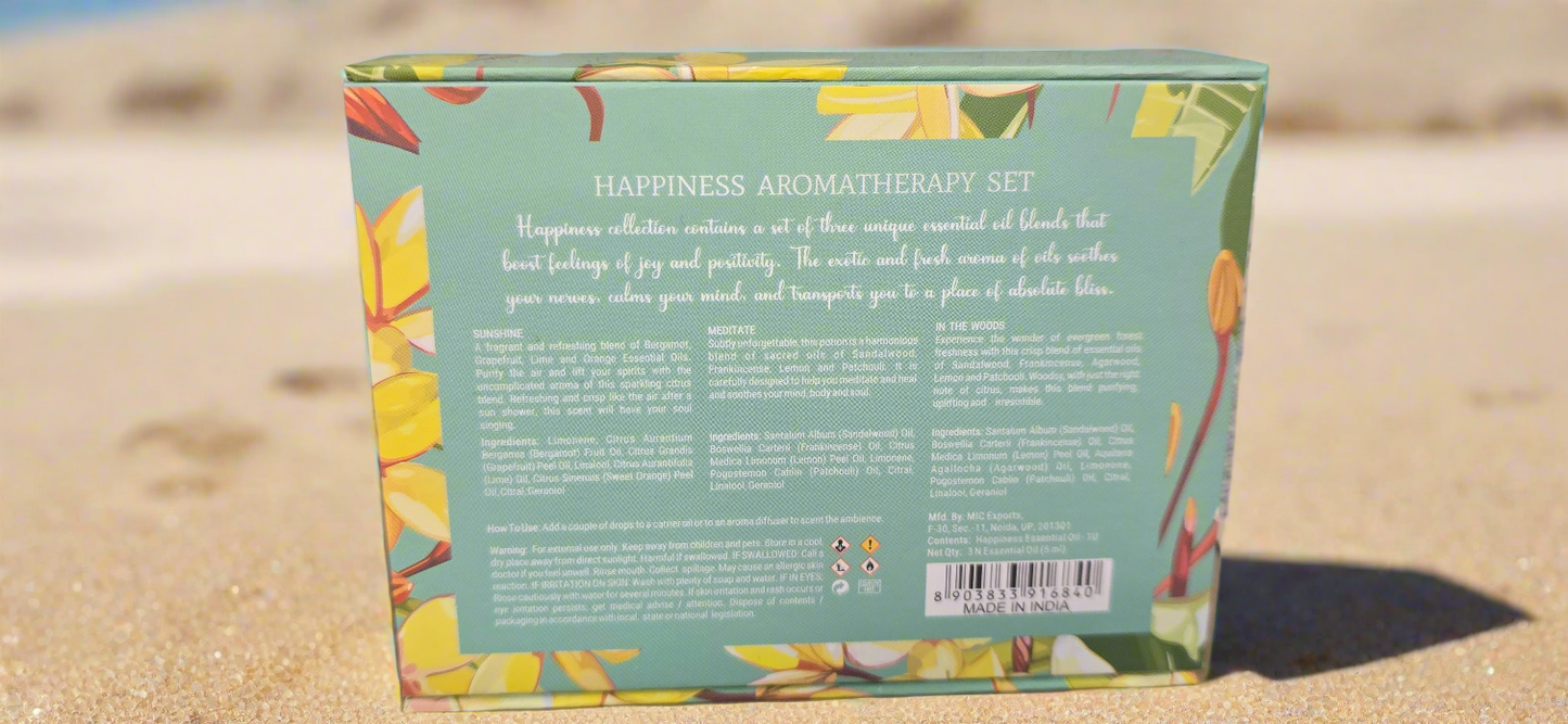 Happiness essential oil pack of 3