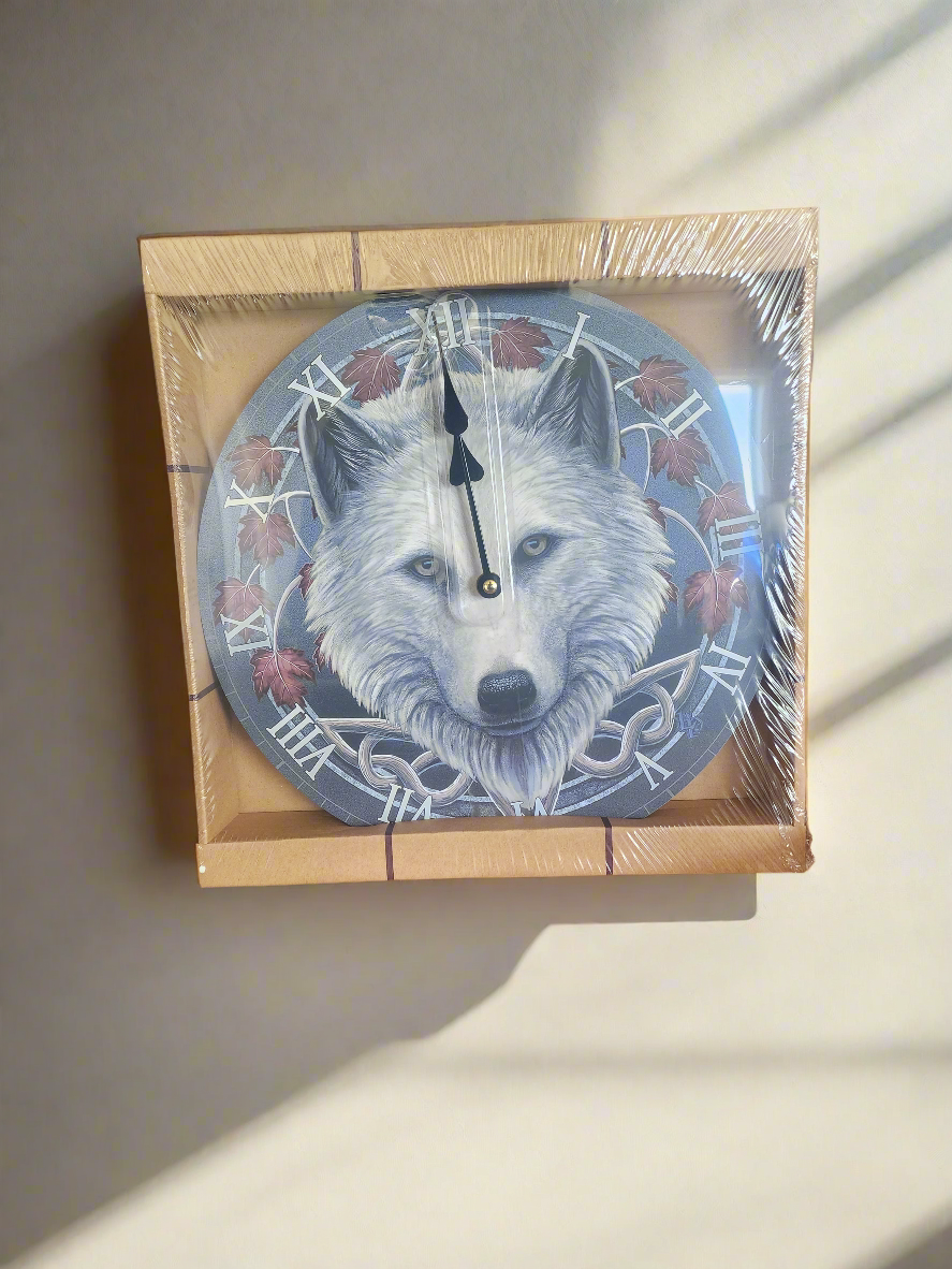 Lisa Parker Guardian of the Fall Picture Clock