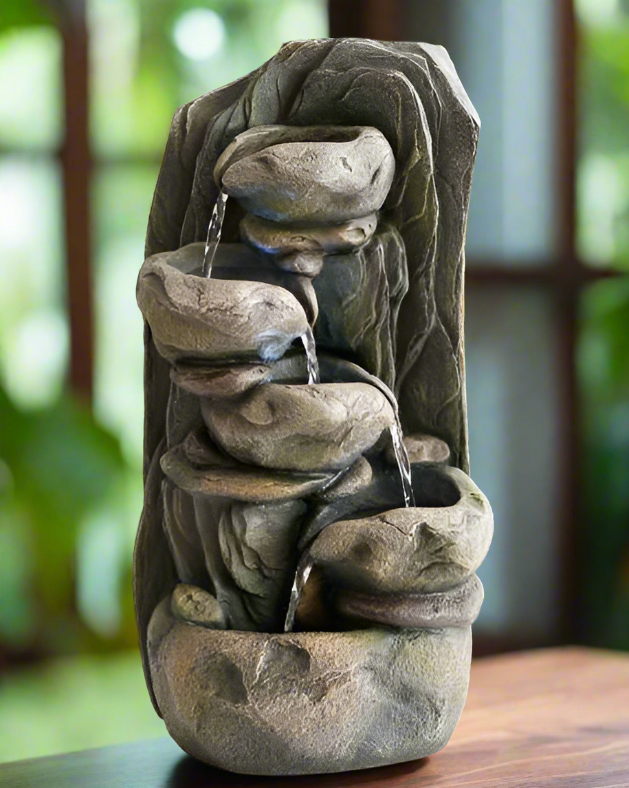 Outdoor Water Feature Rock Pools