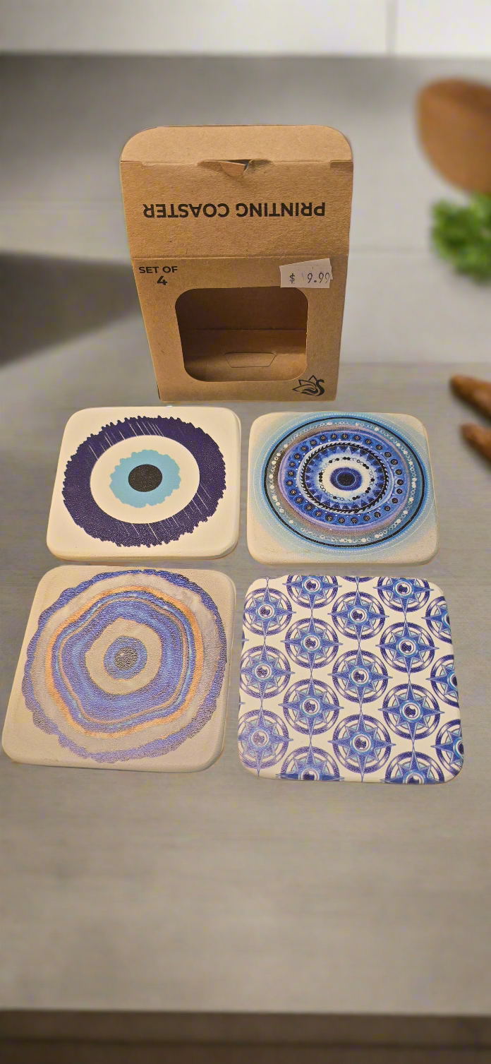 Coasters set of 4