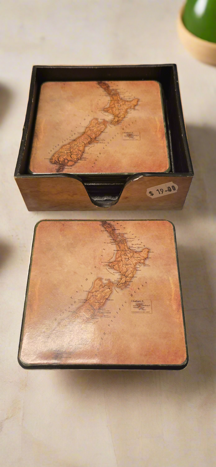 Coasters set of 6 NZ