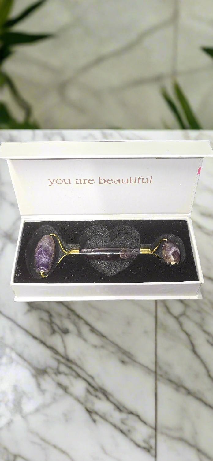 Crystal face roller Amethyst
