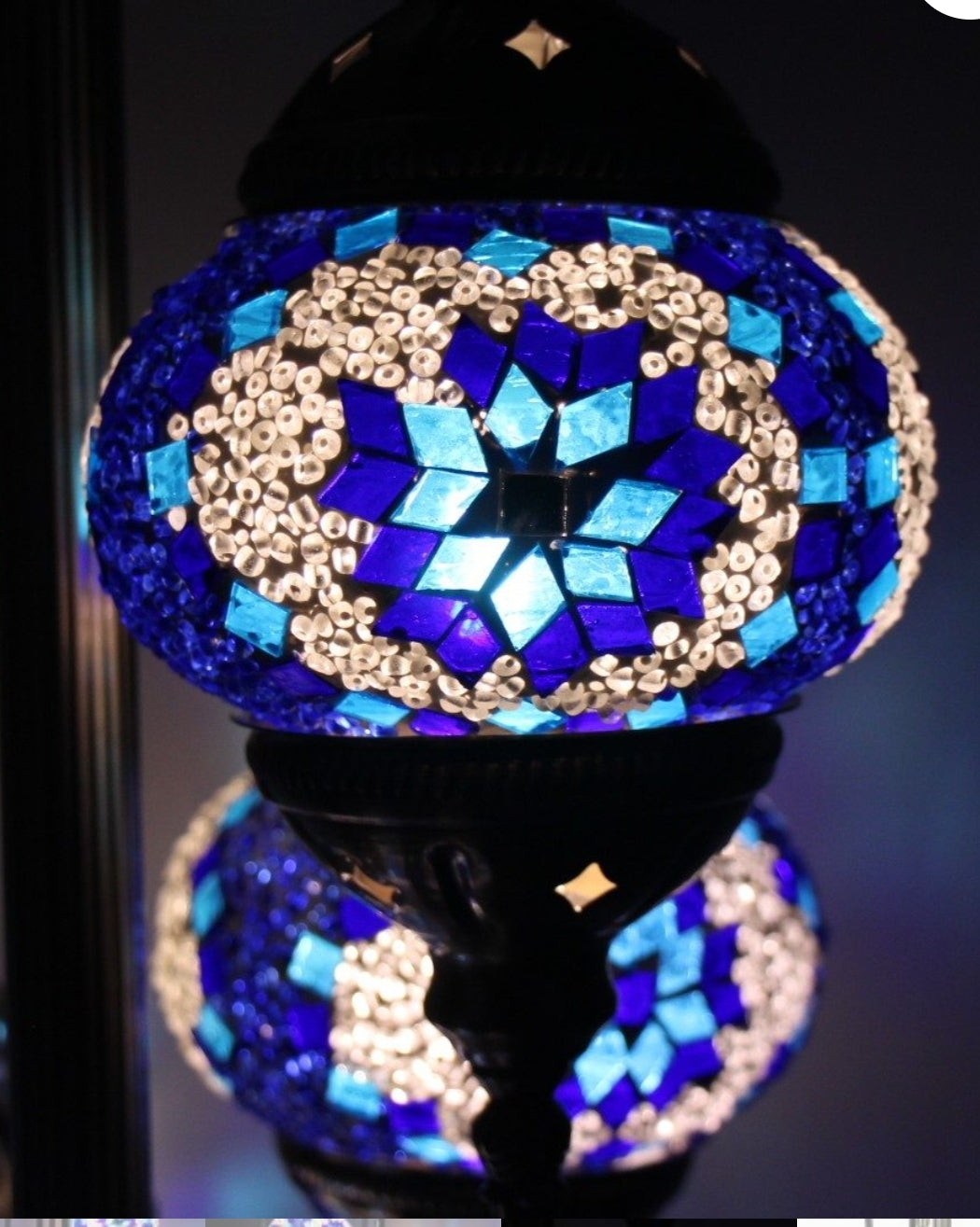 Turkish Mosaic Floor Lamp 5 Globe.