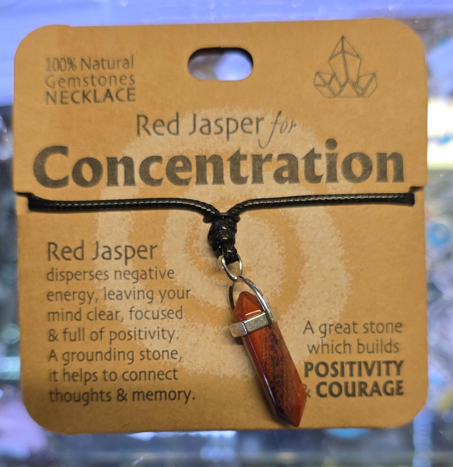 100% natural gemstone necklace