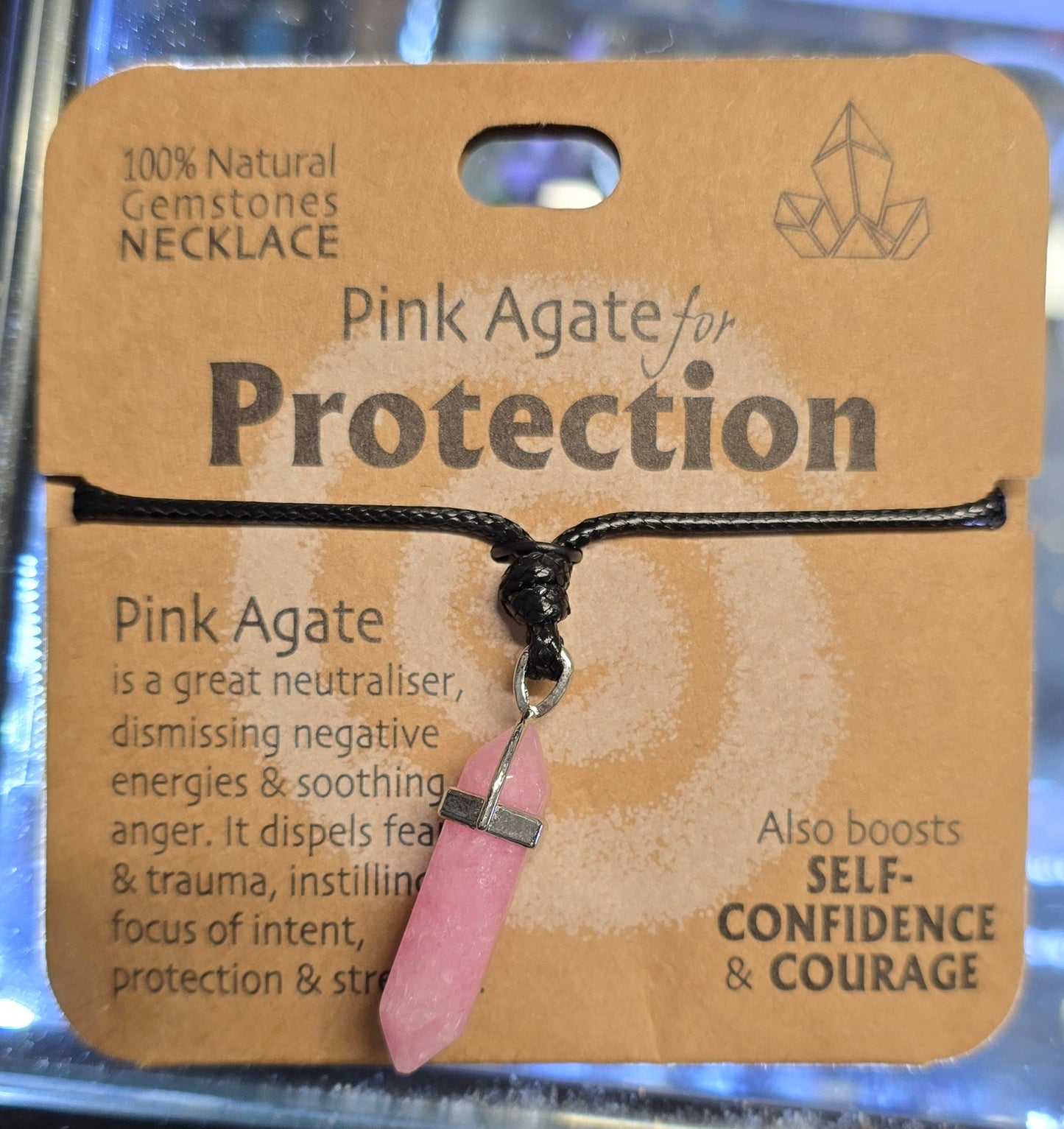 100% natural gemstone necklace