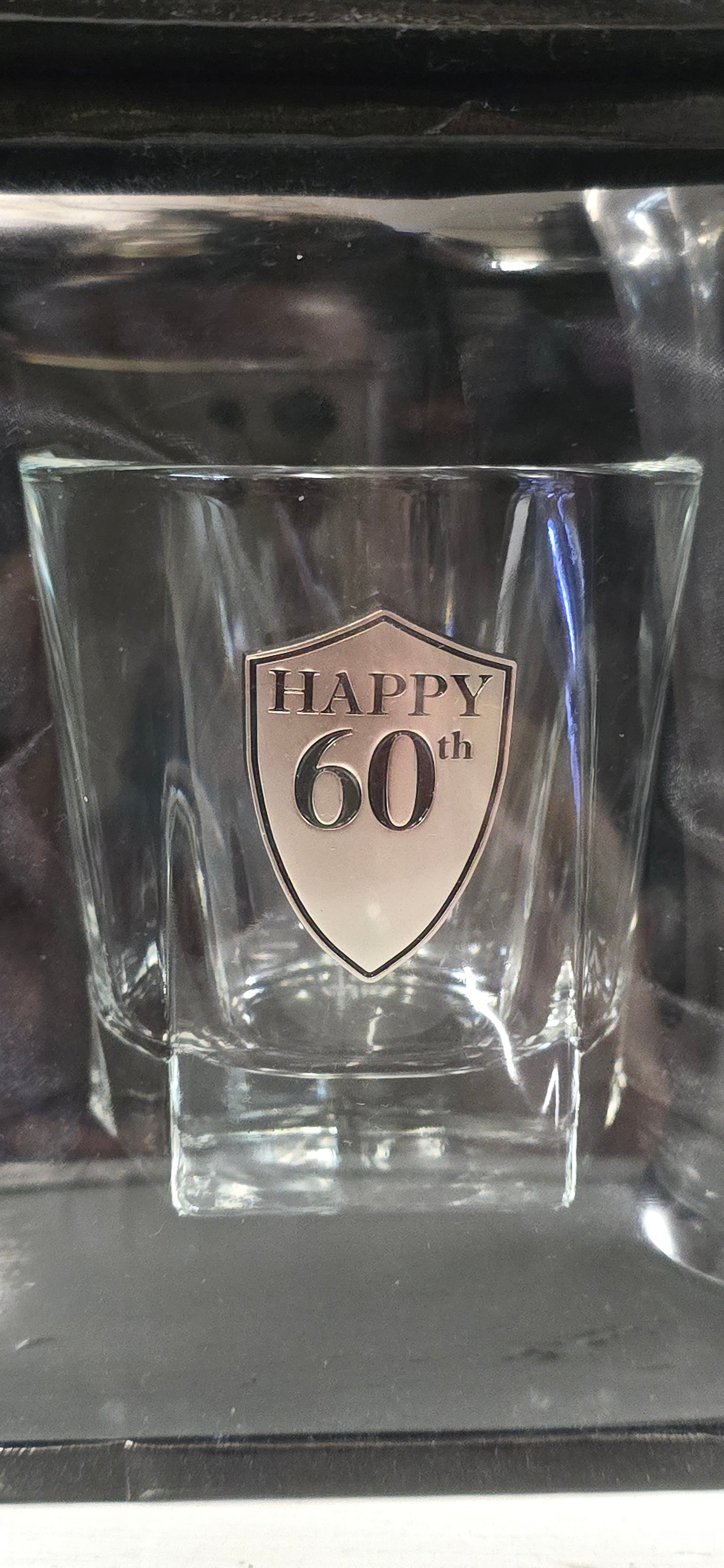 Birthday tumbler glass 🥃