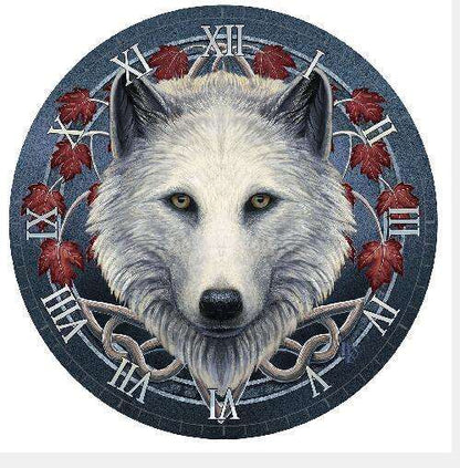 Lisa Parker Guardian of the Fall Picture Clock
