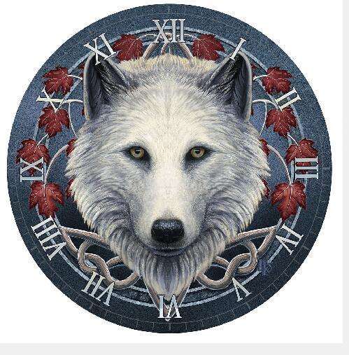 Lisa Parker Guardian of the Fall Picture Clock