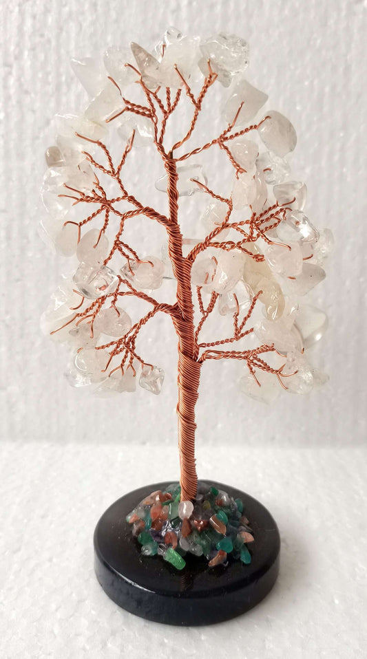 Clear Quartz Tree – Agate Base
