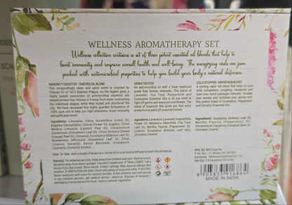 Wellness essential oil pack of 3