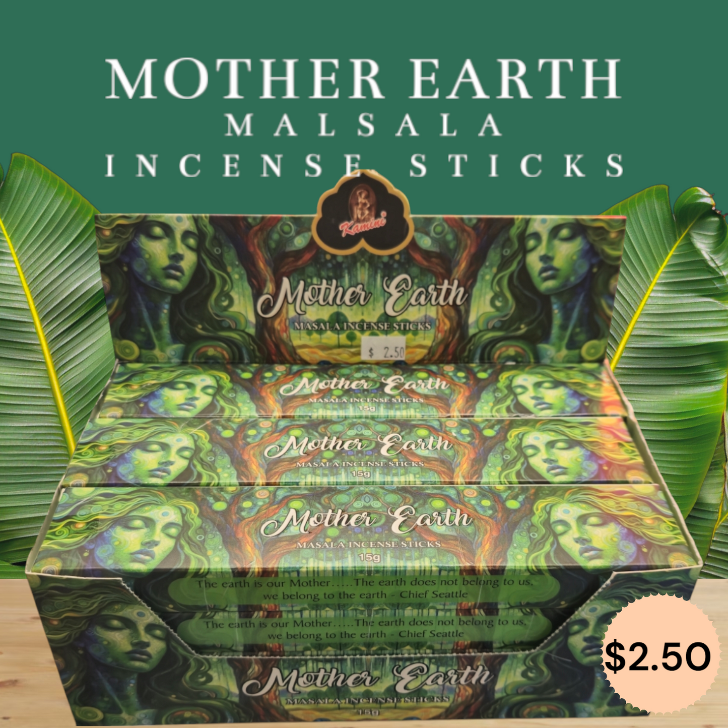 Mother Earth incense sticks