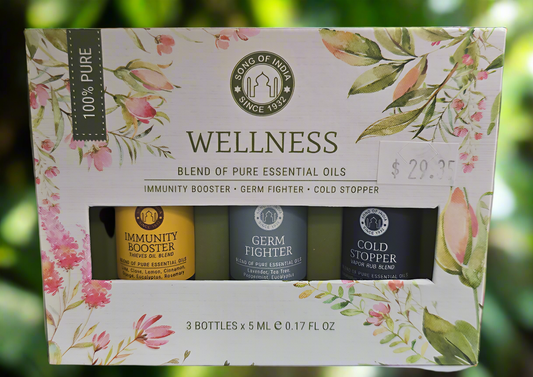 Wellness essential oil pack of 3