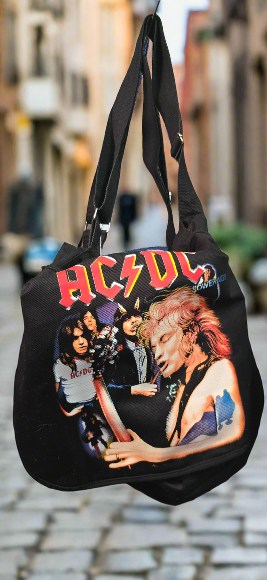 ACDC Canvas shoulder bag