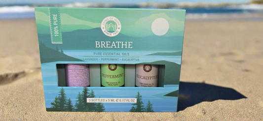 Breathe Aromatherapy set essential oils