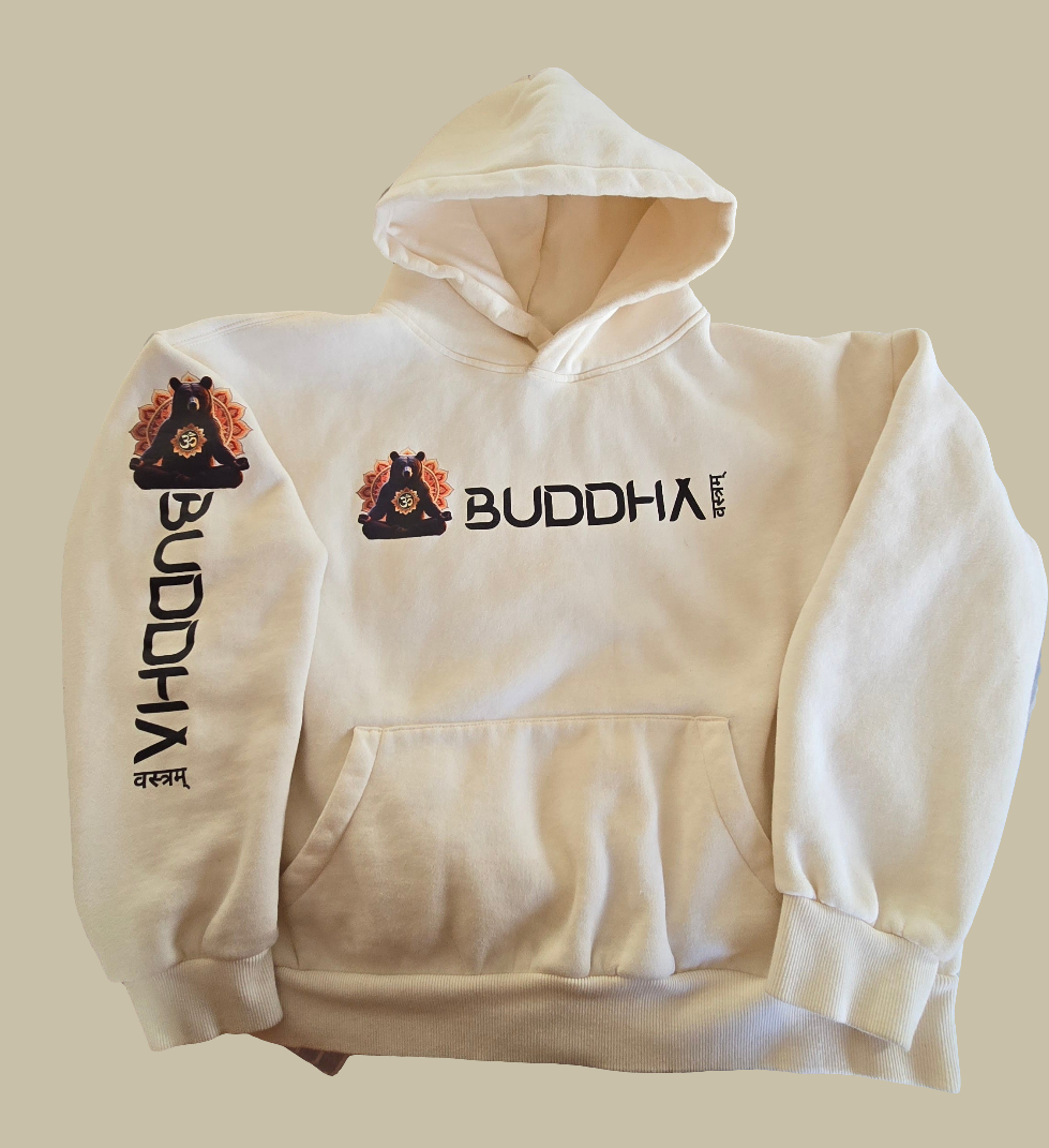 Womens Box hoodie Buddha Bear 🕉
