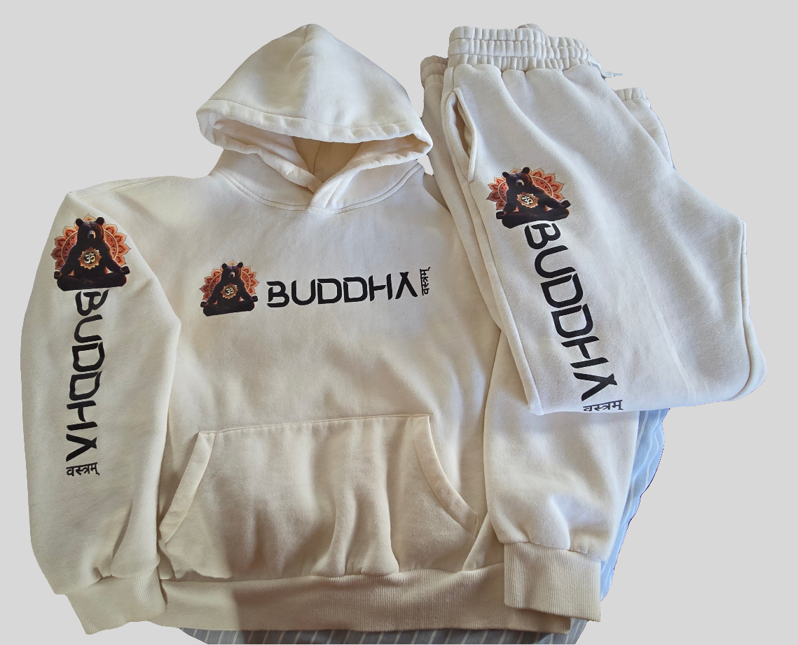 Womens Box hoodie Buddha Bear 🕉