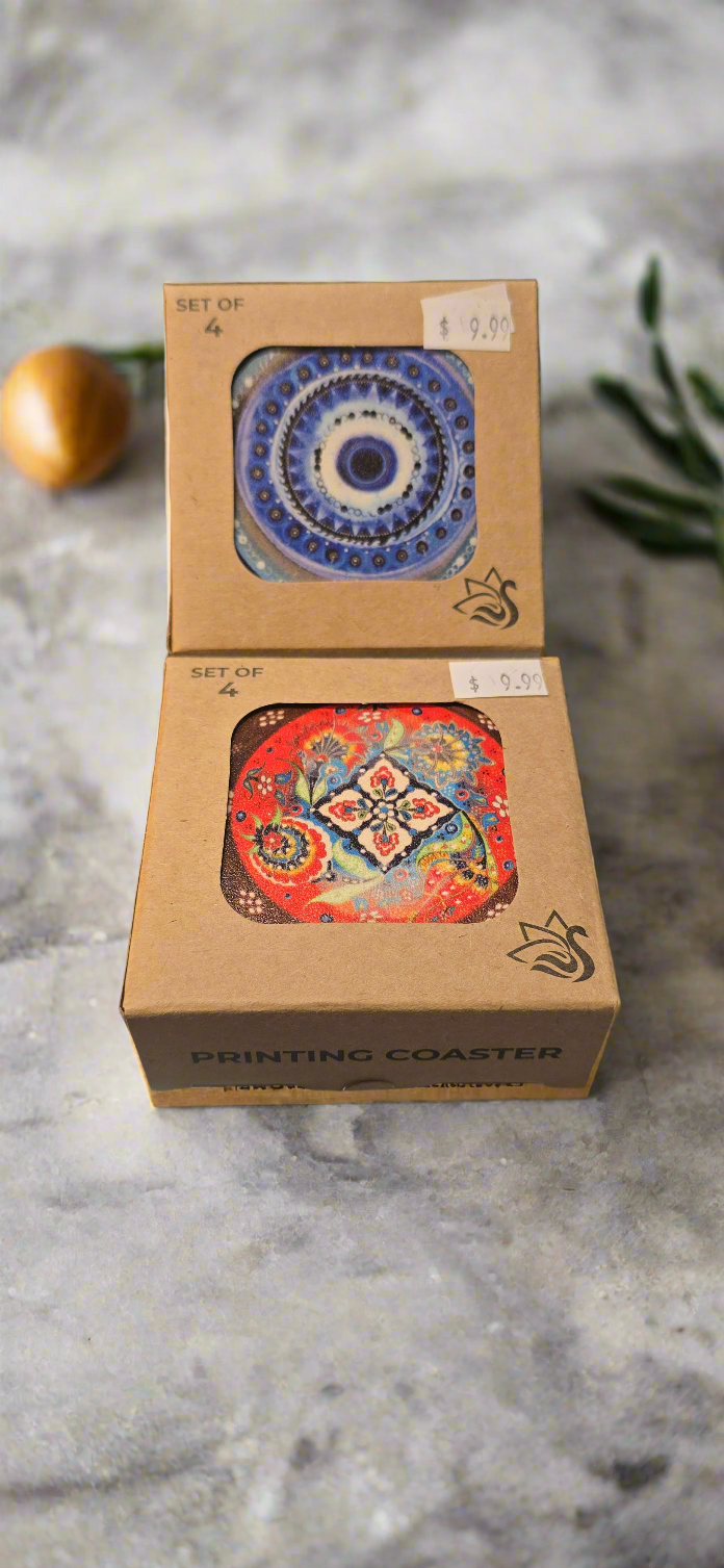 Coasters set of 4