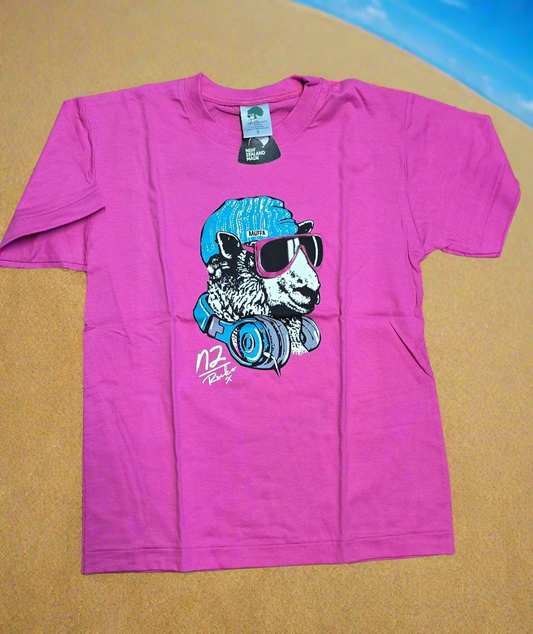 Kids dj sheep shirt