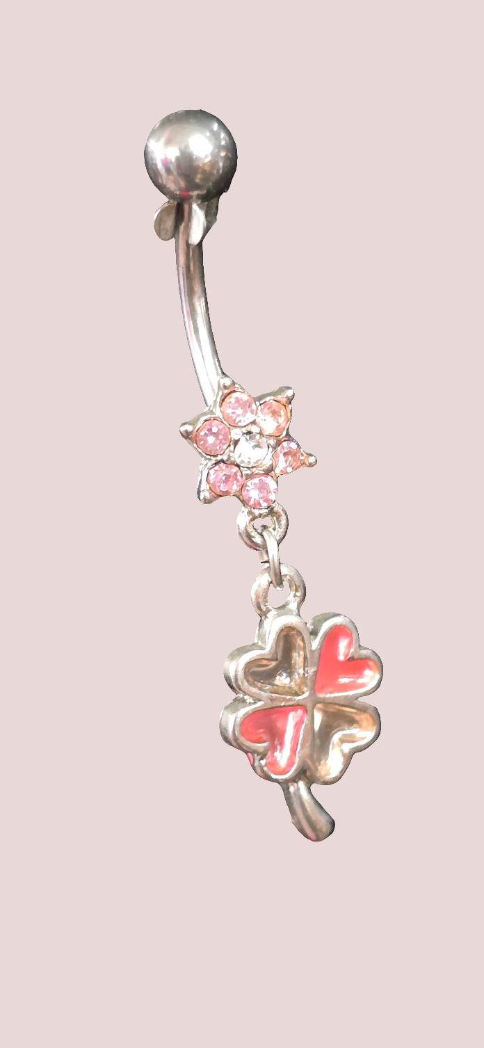 Belly piercing jewelry, dangling