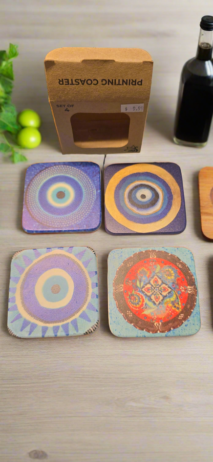 Coasters set of 4