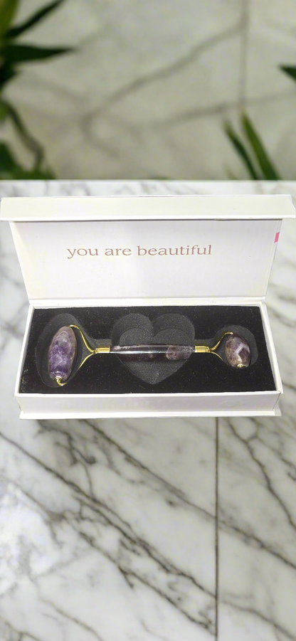 Crystal face roller Amethyst