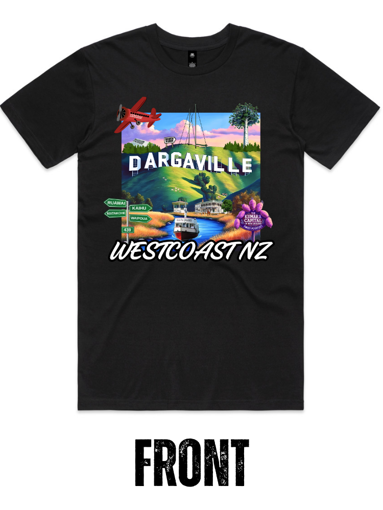 Iconic Dargaville Hollywood T shirt Design