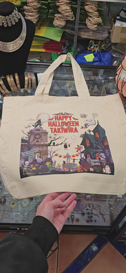 Takiwira Halloween tote bag