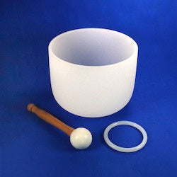 Crystal Singing Bowl 8"SOLAR PLEXUS