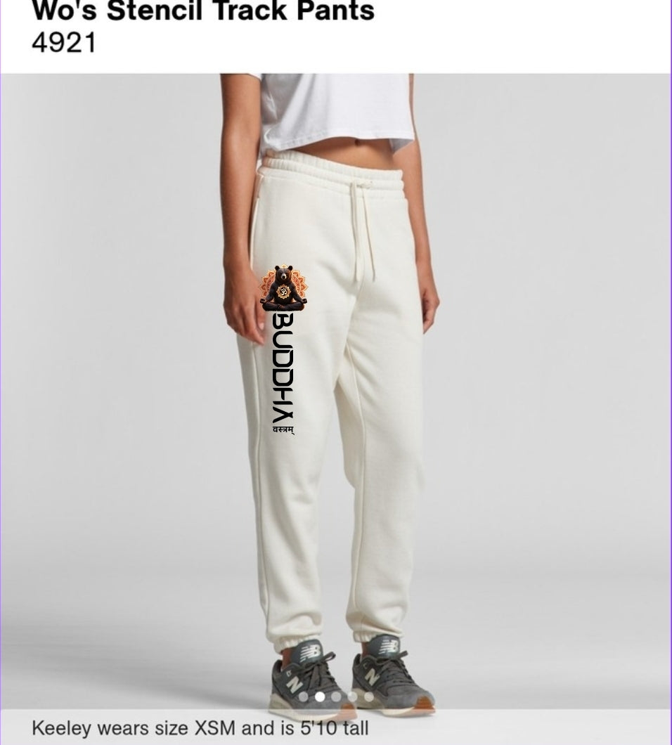 Womens Stencil track pants