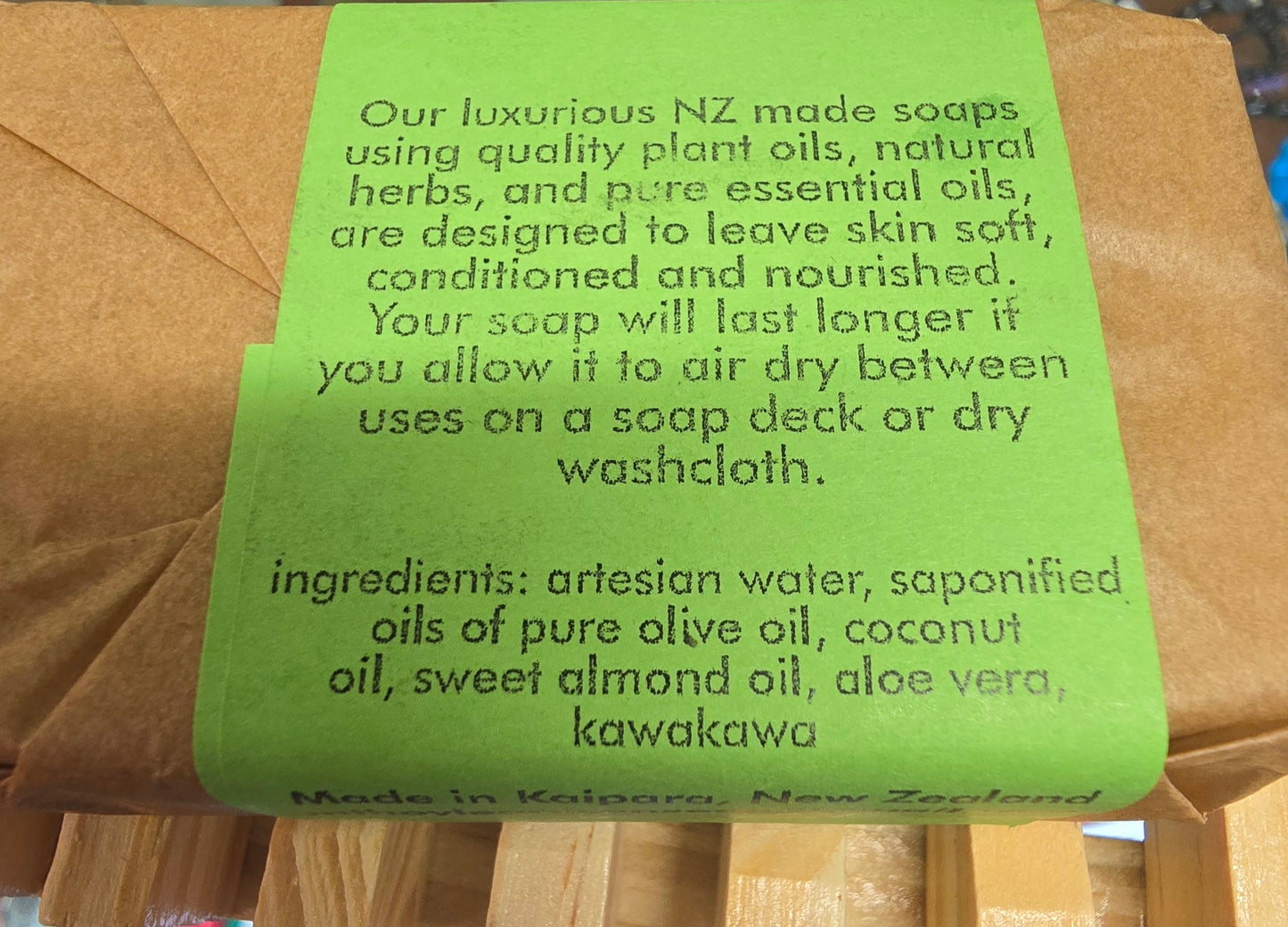 Soap Kawakawa