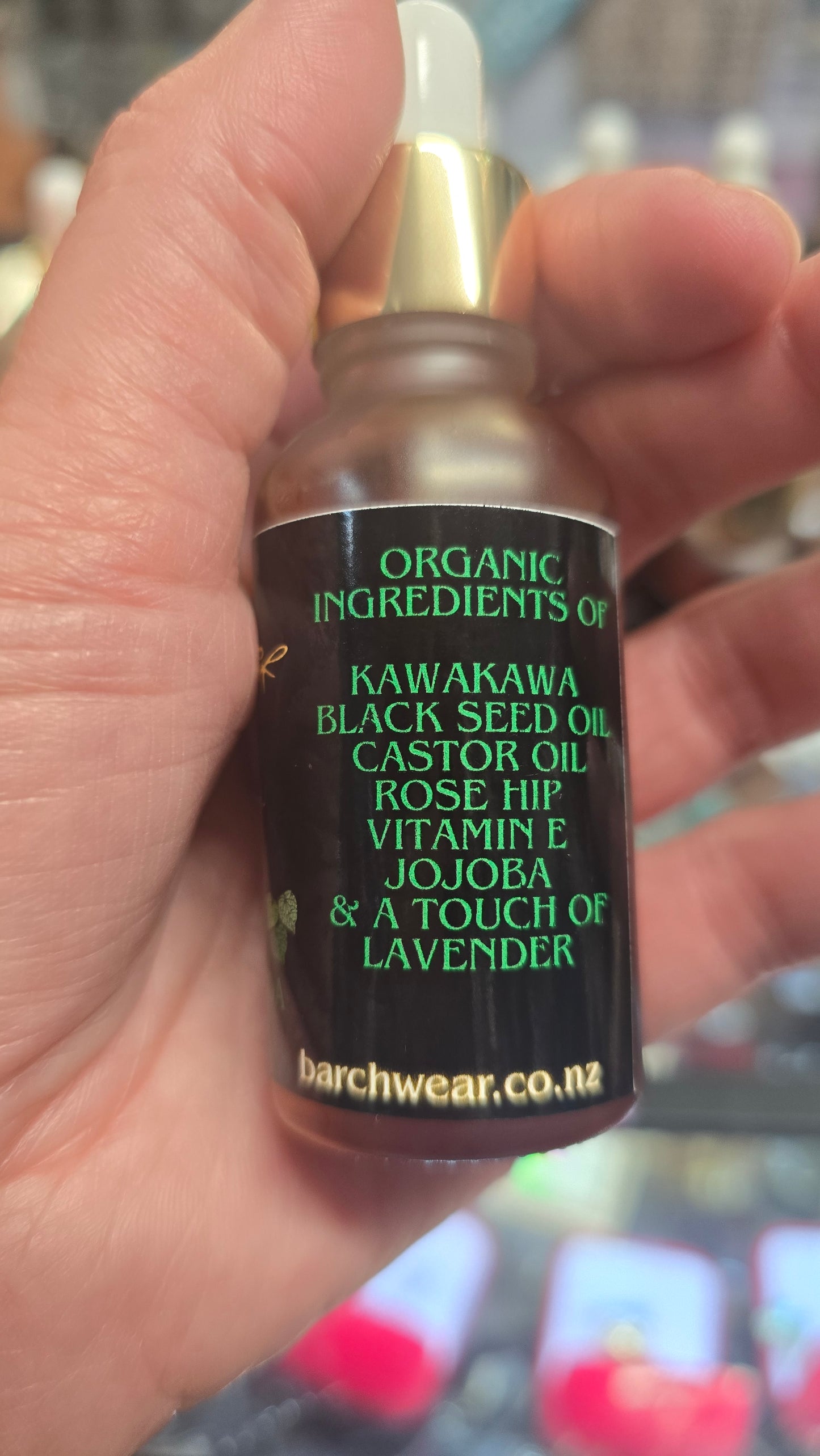 Face serum " Okaro Creek 30ml made with 💚