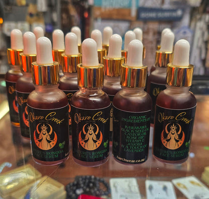 Face serum " Okaro Creek 30ml made with 💚