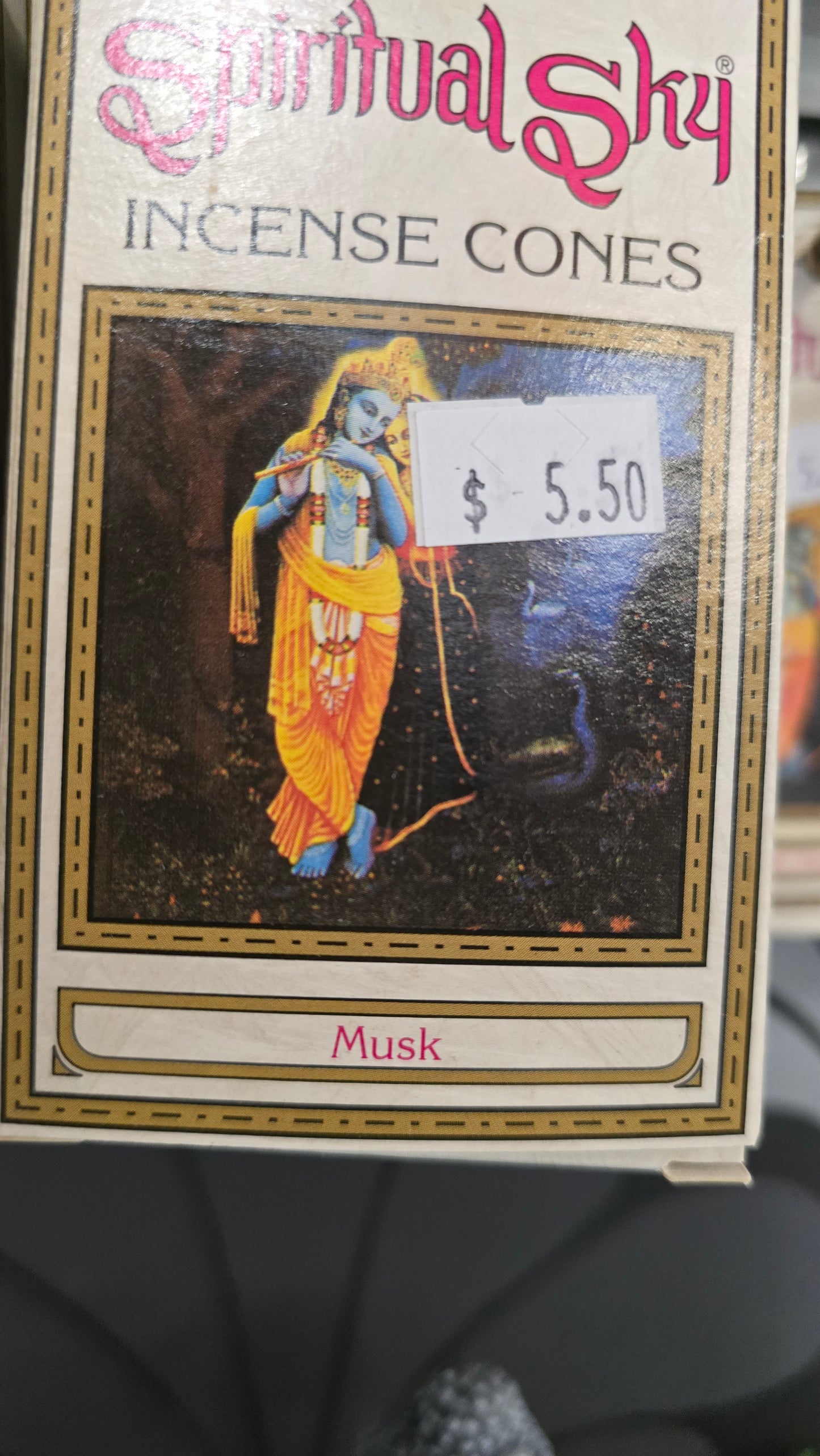 Spiritual Sky incense cones