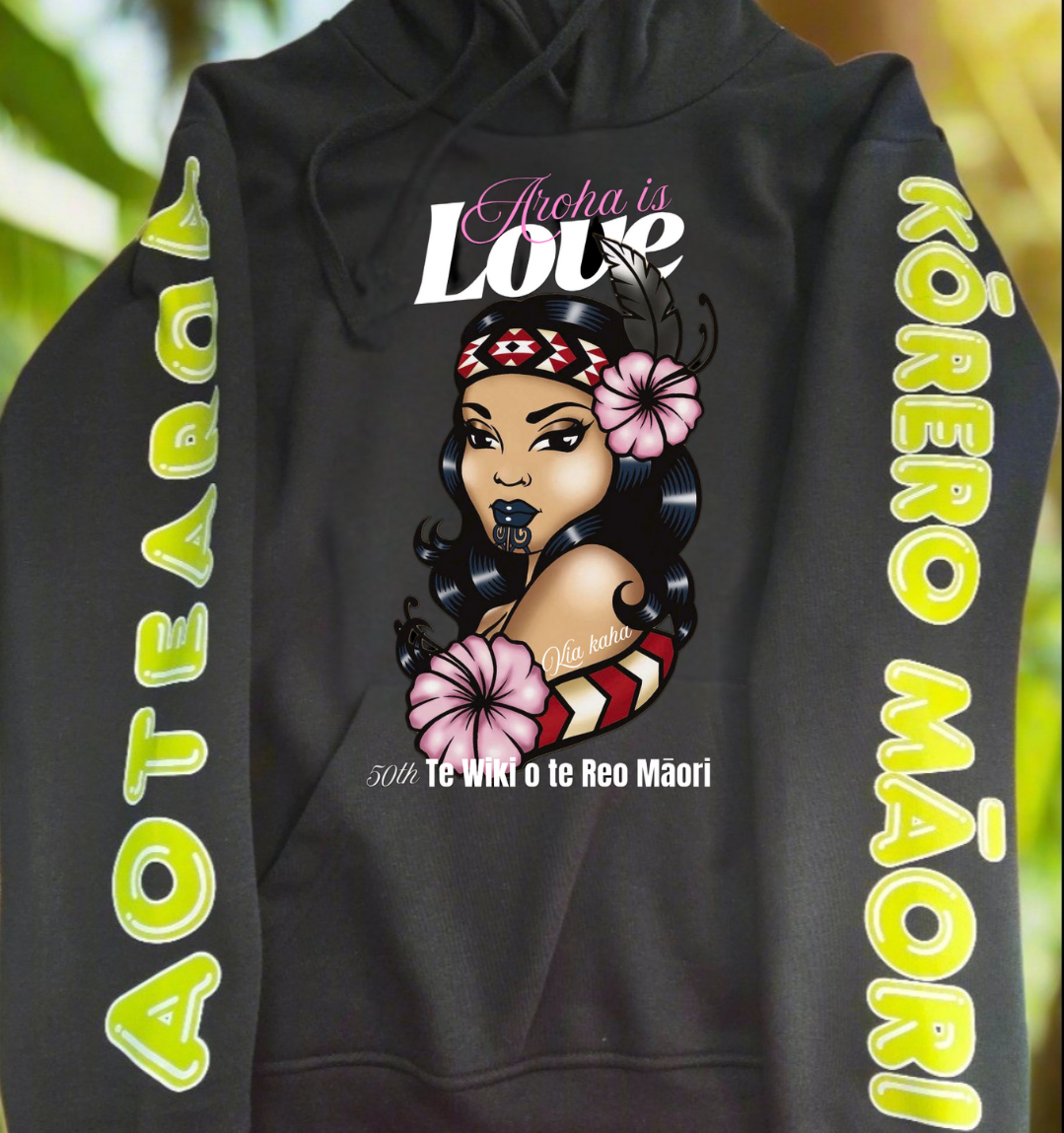 Aroha is love hoodie