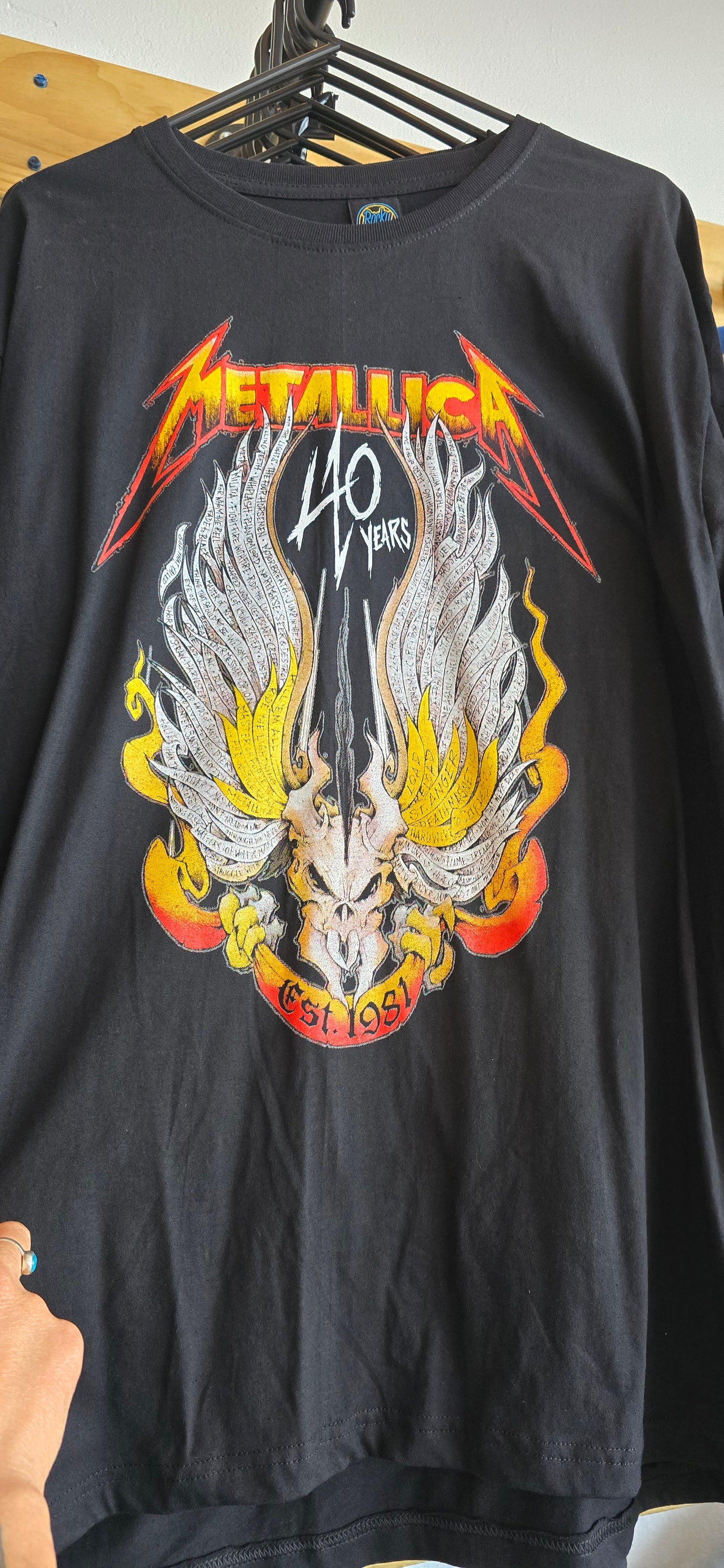 METALLICA Tee's