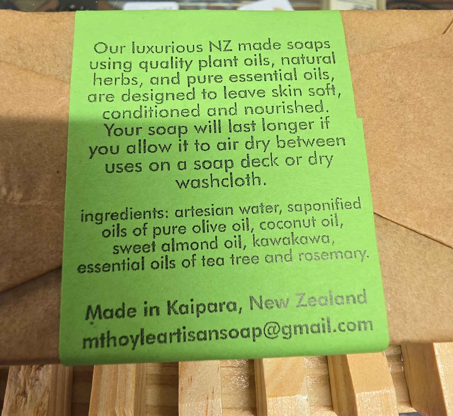 Soap Kawakawa
