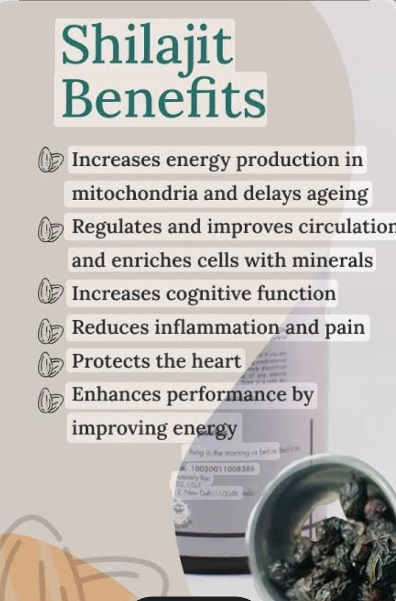 Shilajit capsules