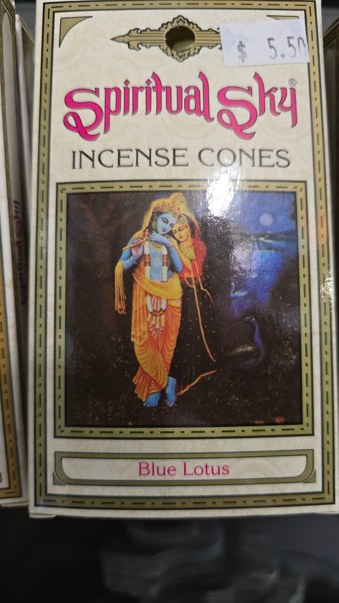 Spiritual Sky incense cones