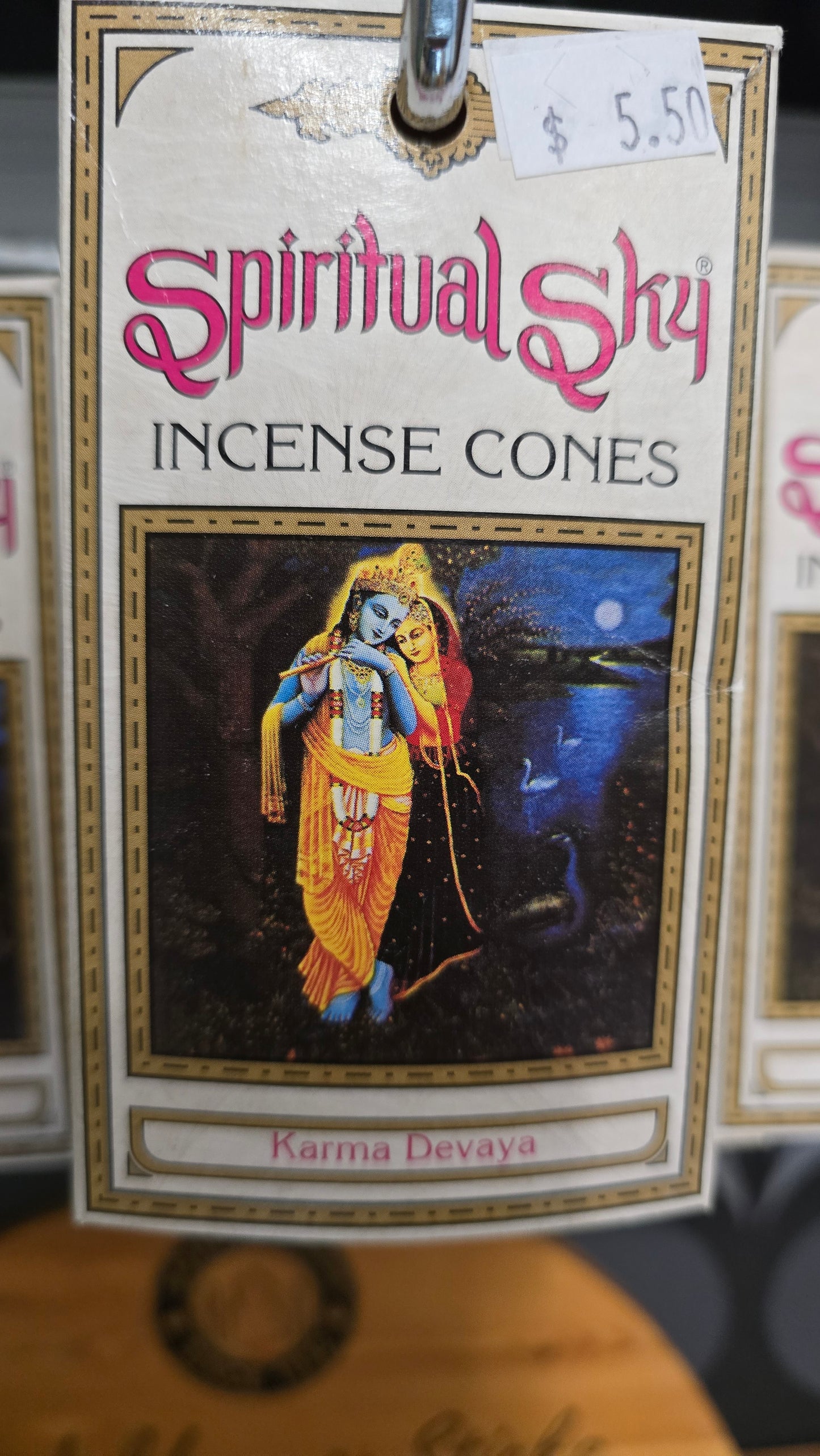 Spiritual Sky incense cones