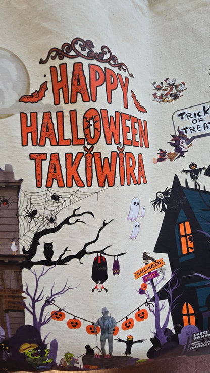 Takiwira Halloween tote bag