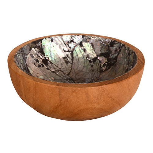 Shell And Wood Bowl