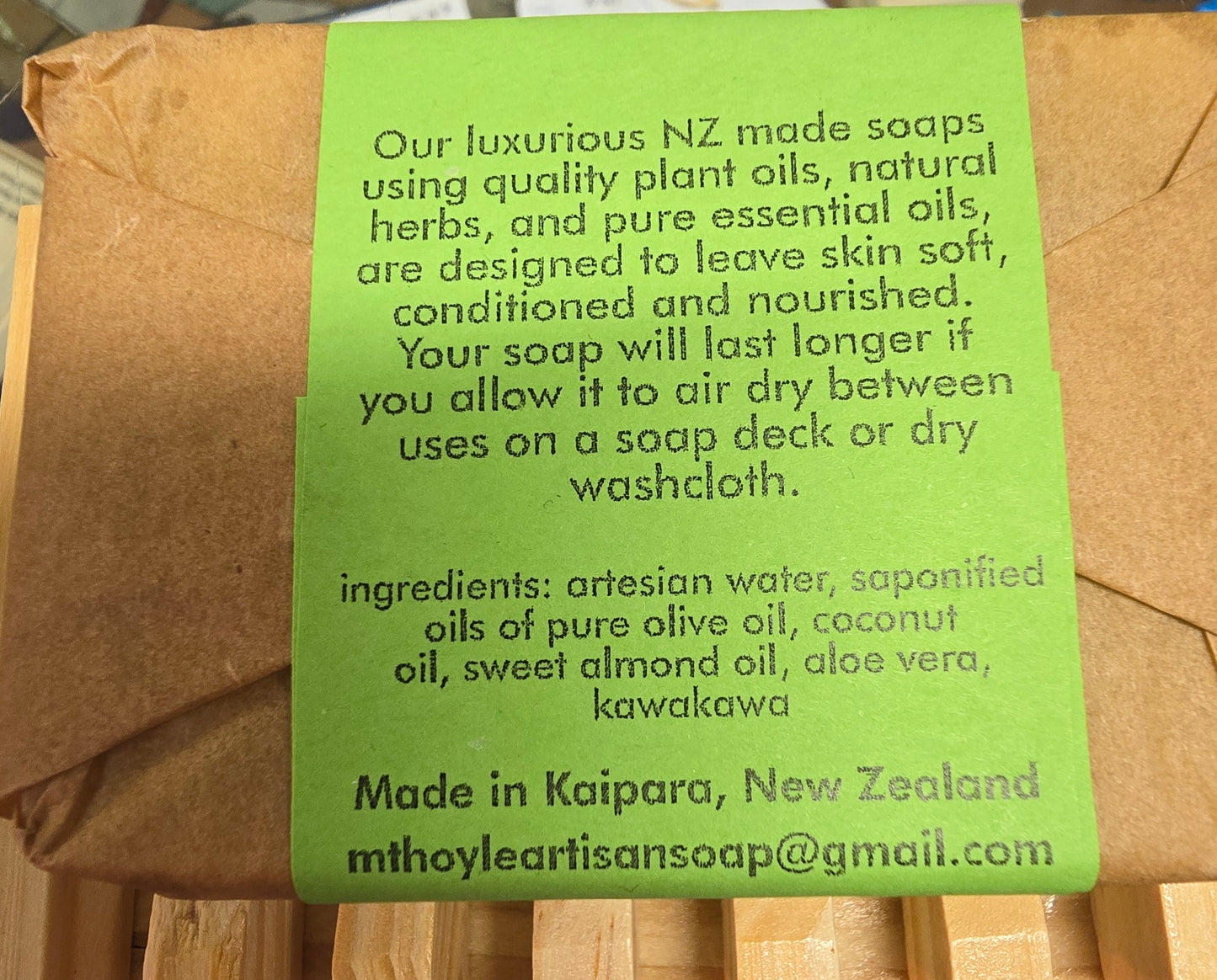 Soap Kawakawa